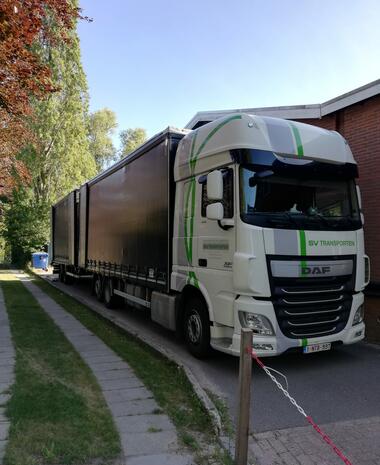 Volumetransport bij SVtransporten
