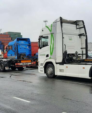 Containertransport bij SVtransporten